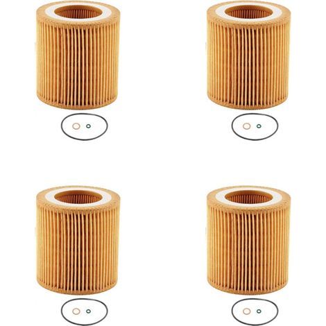 Convient pour les filtres à huile moteur 4X 11-42-7-953-129, compatible avec : F22, F23, F30, F34, 228I, 320I, 328I, 428I, 528I, X1, X3, Z4, 11427953129 (1/5)