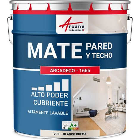 Pintura mural mate profesional – ARCADECO - 1665 - Acabado aterciopelado, ultra cubriente y fácil de aplicar (1/5)