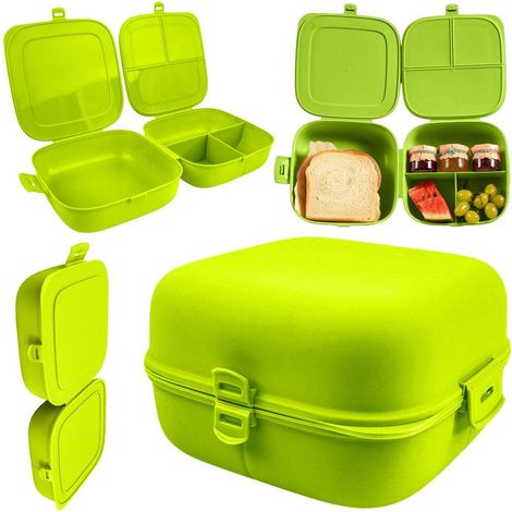 Frühstücksbehälter Lunchbox Unterteilte Lunchbox Groß XL