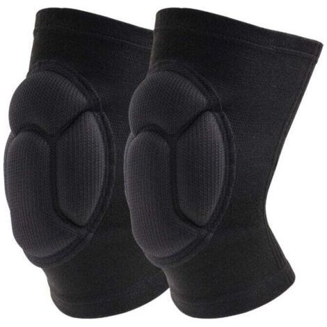Professional Knee Pads for Work, Comfortable Knees for Abrasive Floors for Gardning and Construction Dance, 1 Pair Elastic Anti-Shock Foam (L, 42-48 cm) (1/4)