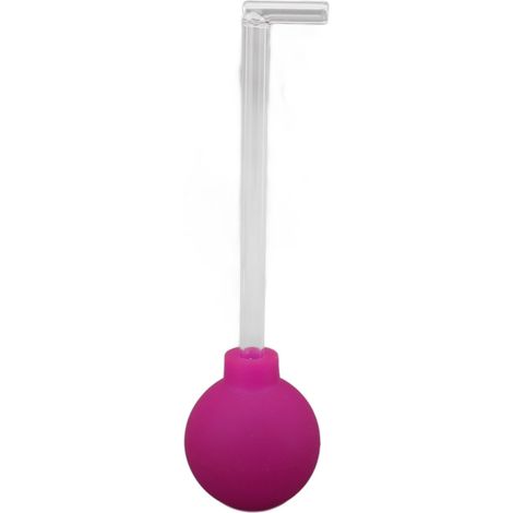 Manuelles Mundreinigungsinstrument zur Entfernung von Mandelsteinen aus violettem Glas (1/5)