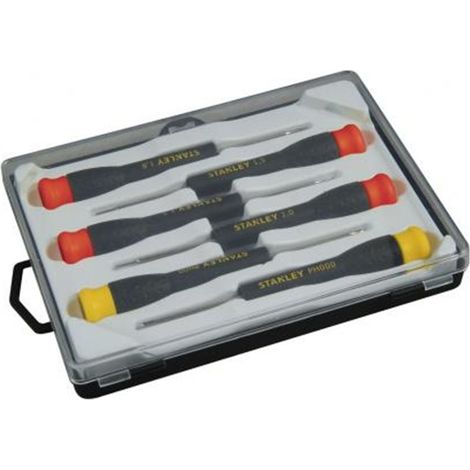 JGO 6 DESTORNILLADORES FIJOS STANLEY