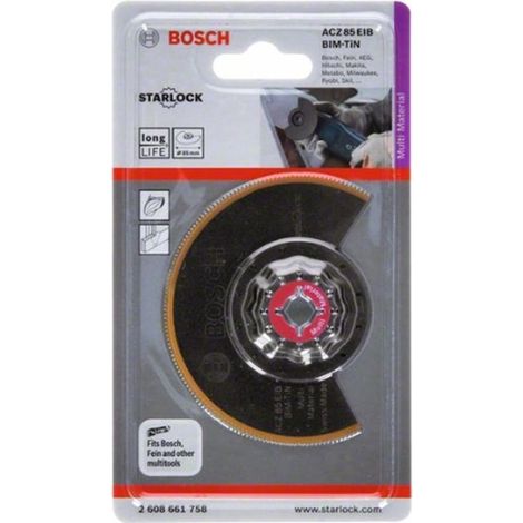 Hoja de sierra segmentada multimaterial BIM-TIN ACZ 85 EIB - B 2608661758