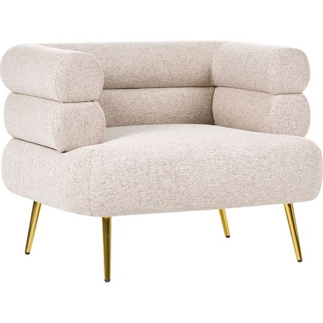 Sessel BOVIK Stoff Beige
