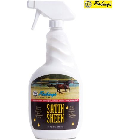 Lotion de polissage Satin Sheen queue et crinière émiettées 946 ml