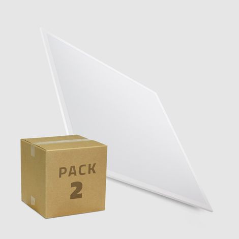 2er Pack LED Panel 62x62 cm 40W 4800 lm Solid No Flicker 4000K Neutralweiß 2er-Pack (1/5)