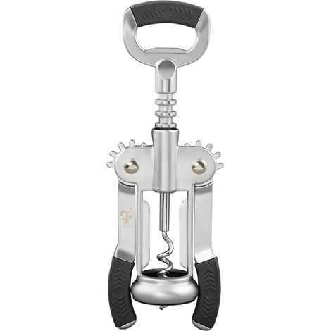 Tire-bouchon à ailes Estrella en acier inoxydable, ouvreur de bouteilles de vin haut de gamme, ergonomique et confortable pour ouvrir facilement vos vins préférés