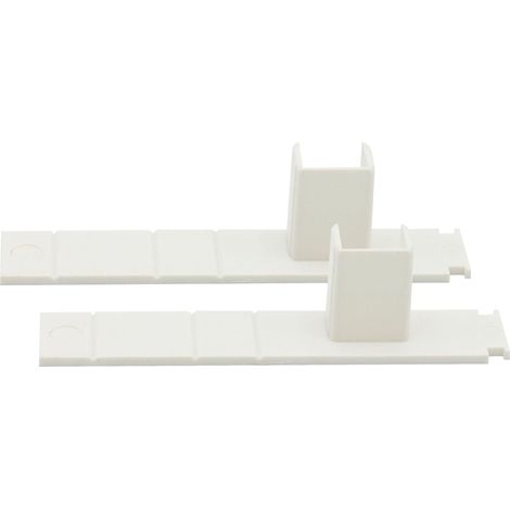 Mömax Seitendeckel Amelie Weiß, 2er Set (1/2)