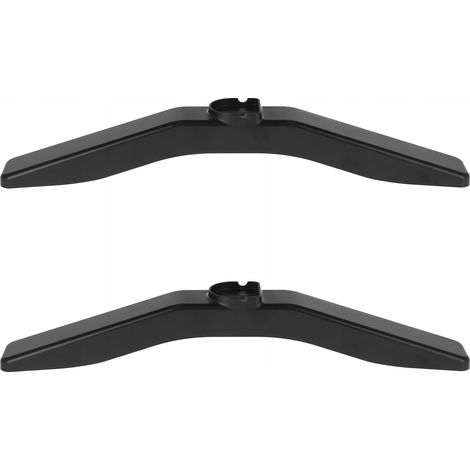 Pieds pour radiateur de salle de bain LYON noir, lot de 2. (1/5)