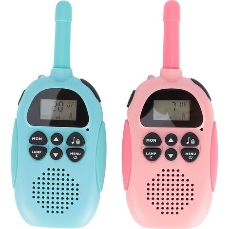 Talkie-walkie sans fil pour enfants, idéal pour les aventures en plein air, pour les parents et les enfants. Émetteur-récepteur pour filles et garçons. (1/5)