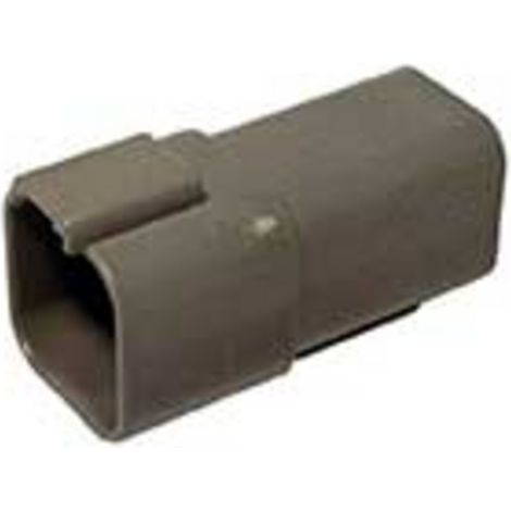 TE Connectivity DT04-6P Rundstecker Stecker, gerade Gesamtpolzahl: 6 Serie (Rundsteckverbinder): DT