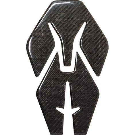 Quattroerre Paraserbatoio Tank Pad Adesivo 3D per Moto (Carbon Real Fiber) (1/4)
