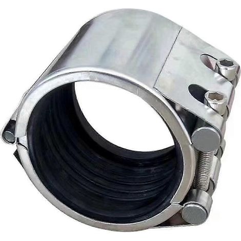 Collier de réparation de tuyaux, mastic d'étanchéité, kit de réparation d'urgence pour tuyaux en plastique et en métal (33 mm-36 mm/1 pouce) (1/5)