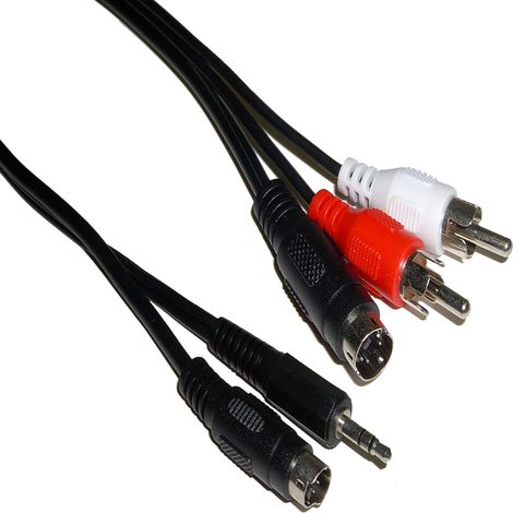 BeMatik - M TV Câble audio + SVHS 5m/M