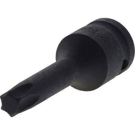 BRILLIANT TOOLS 1/2" Kraft Bit-Stecknuss Torx T55 - BT022606 (1/5)