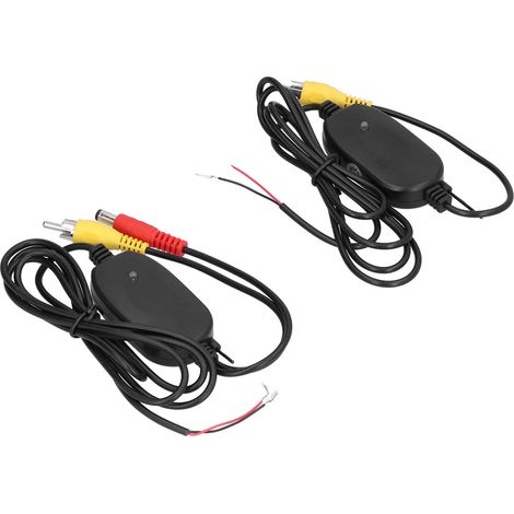 Émetteur-récepteur sans fil 2,4G pour caméra de recul, 2 pièces, remplacement 12V pour modification auto (1/5)