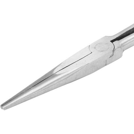 Pinze extra lunghe da 40,6 cm, pinze a becco lungo con manico lungo, in acciaio per utensili per lavori di riparazione, dotate di impugnatura in plastica per una presa antiscivolo (1/5)