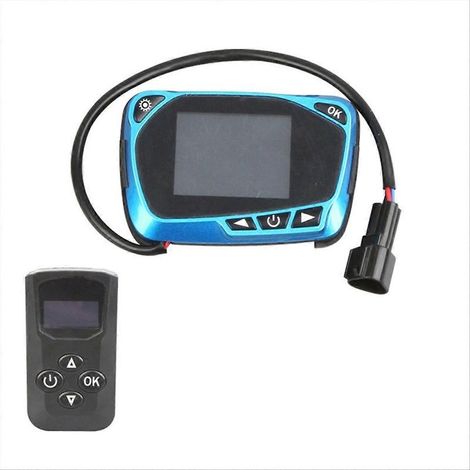 Chauffage stationnement écran LCD thermostat moniteur interrupteur (1/5)