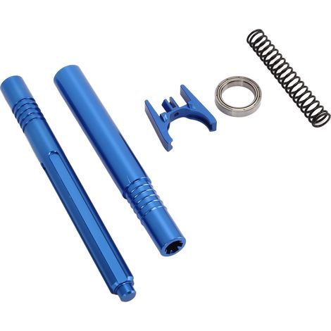 Arbre de transmission avec cadre de support RC Arbre de transmission avec levier central pour Vorteks pour voiture RC Granite 1/10 bleu foncé