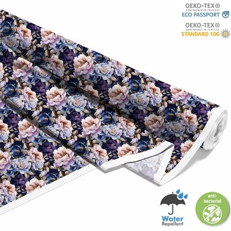 TESSUTI DECORATIVI PER ESTERNI OXFORD - Motivo Fiori I DX5372 (1/5)