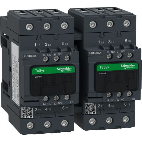 CONT INV EVERLINK 3P AC3 440V 65A BOB 230V CA-50/60HZ - LC2D65AP7 (1/2)