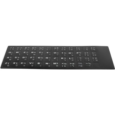 Thailändische Tastaturaufkleber für Laptops und Desktop-Computer, Ersatzzubehör