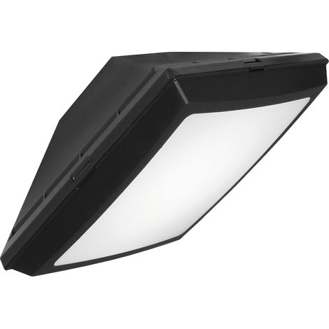 Aplique de pared /Plafón tilt CAYU GX53 4x10 W 1285/1350/1410 lm 3000 K/4000 K/6500 K CRI80 IP66 Negro (1/5)