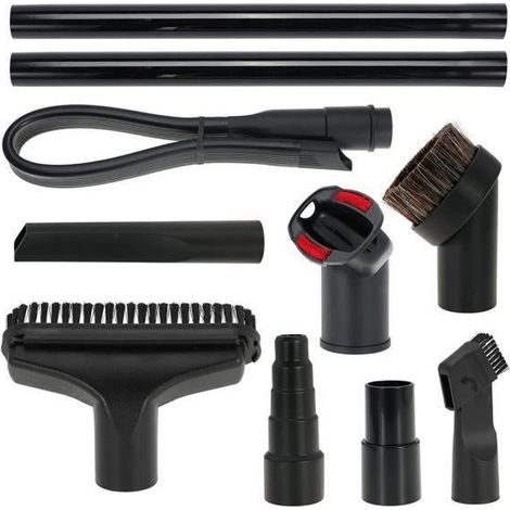 Accessoires pour aspirateurs : outil flexible pour fentes, compatible avec les adaptateurs universels pour tuyau d'aspirateur Shop Vac. (1/4)