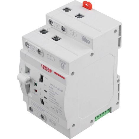 EARU Netzschalter, unterbrechungsfreie Stromversorgung, Notstromversorgung, automatischer Kippschalter, Dual-Netzteil, 2P 63A 110V A (1/5)