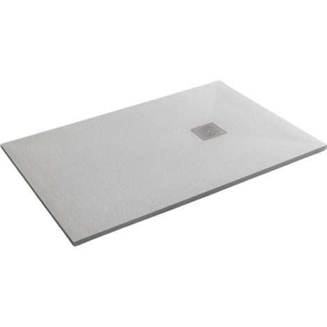 Duschwanne rechteckig 70x100 cm weiss - Levigato
