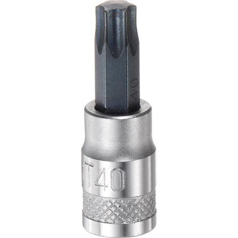 Torx Embout Douille T40 1/4" Entraînement 1,46" L (1/5)