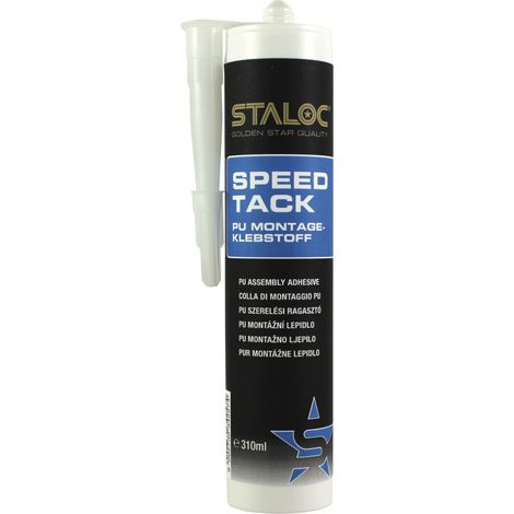 STALOC Speed Tack PU-Montagekleber 310 ml beige universal Montage-Klebstoff Baukleber Montage-Kraftkleber (1/4)