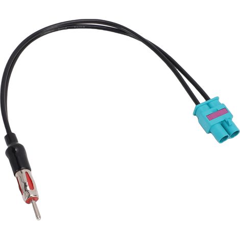 Câble adaptateur d'antenne radio FM/AM CT27AA51, connecteur double Fakra vers DIN de remplacement pour Coccinelle 2005-2021 (1/5)