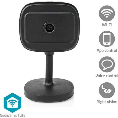 Smartlife innenkamera wi fi full hd 1080p microsd nicht enthalten cloud speicher optional onvif mit bewegungssensor nachtsicht (1/5)
