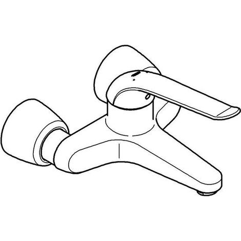 Grohe Euroeco Special Einhand-Waschtischbatterie, Aufputzmontage, (1/5)