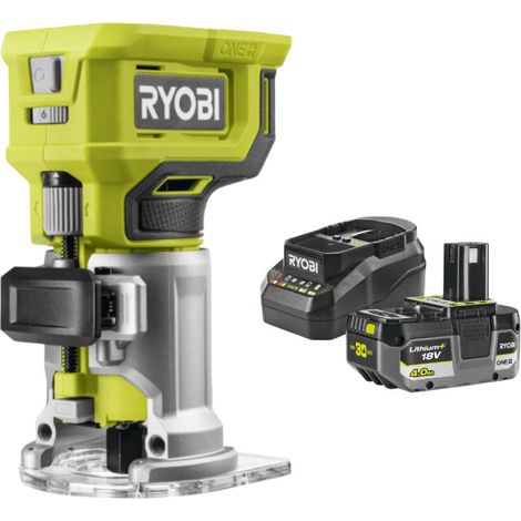 Brosse motorisée RYOBI 18V One+ R18CPS - Batterie 4,0Ah et chargeur (1/5)