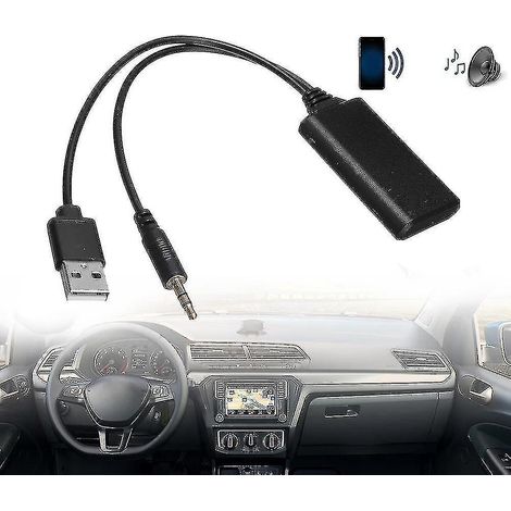 Drahtloses Bluetooth-Automodul, kompatibel mit BMW E91, E93, E90, E90 und E92 Audiosystemen (USB-Aux-Adapter).