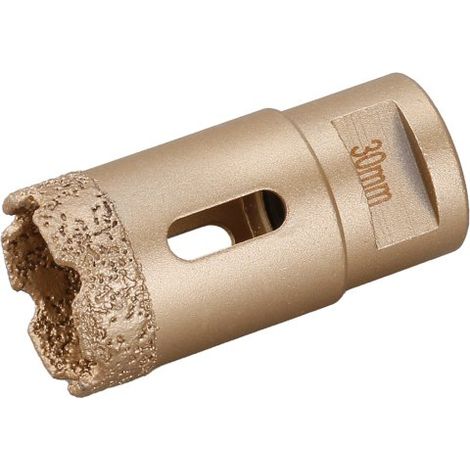 Trépan diamanté 30mm pour meuleuse avec filetage M14 - Usage professionnel