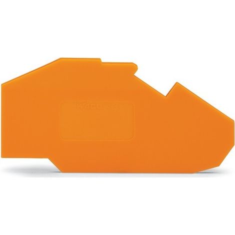 WAGO GmbH& Co. KG Abschluß-/Zwischenplatte orange 783-317 (1/2)