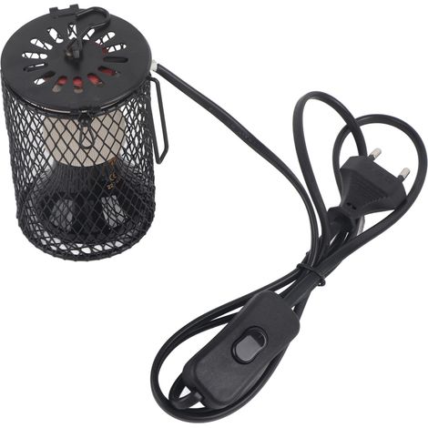 Ampoule chauffante infrarouge 100W pour reptiles et terrarium, céramique noire 220-230V (1/5)