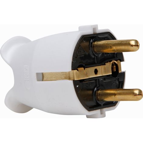 Kopp - Kunststoff-Schutzkontakt-Stecker - 175702000 (1/5)