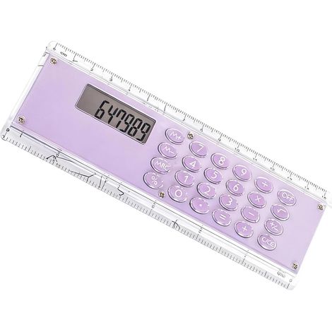 Règle de mesure portable 15 cm avec calculatrice numérique (1/5)