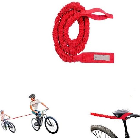 Corde de traction avec crochet 20 x 18 x 5 cm - corde d'urgence, rouge (1/4)