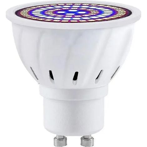 Lampes pour plantes à spectre complet 80 LED 220 V compatibles avec les plantes d'intérieur, GU10 ODIPIE (1/4)