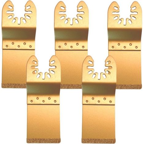Lame de scie diamantée oscillante universelle 5pcs / set pour libérer les dés de coupe Multi - outils de la lame de réglage, DOLASO (1/4)