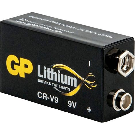 GP GPCR9VSTD565C1 Batteria da 9 V Litio 800 mAh 9 V 1 pz. (1/5)