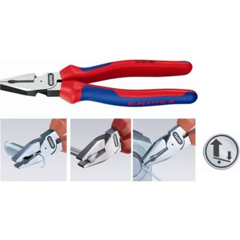 Alicate univ. 180mm m/bim knipex (1/5)
