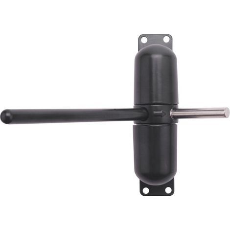 1 ferme-porte ressort réglable monté surface noir 20-70kg automatique (1/5)