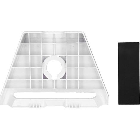 Adaptateur de tuyau standard pour plaque de montage sur toit d'antenne Gen 3, kit de montage sur poteau rotatif à 360 degrés, blanc. (1/5)