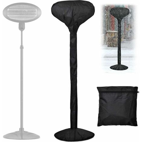 Couverture Chauffage Patio(180x52 Cm), 210d Housse Parasol Chauffant Oxford Imperméable, Bache De Protection Pour Chauffage Terrasse Gaz De Extérieur Anti-Poussière/Vent (1/5)